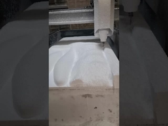 EPS (expandablepolystyrene)の珊瑚のペンキの彫刻は結婚の装飾のための店で飾ることができる